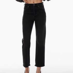 Denim Forum - The Arlo High Rise Straight Jean